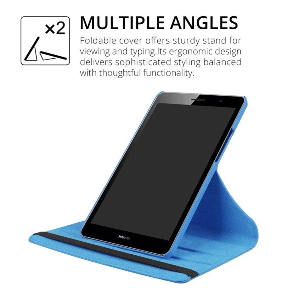 Magnetyczny futerał MediaPad T3 8.0 Folio Pu skórzany pokrowiec do Huawei MediaPad T3 8.0 KOB-L09 /W09 Filip stojak inteligentny Tablet Capa przypadki