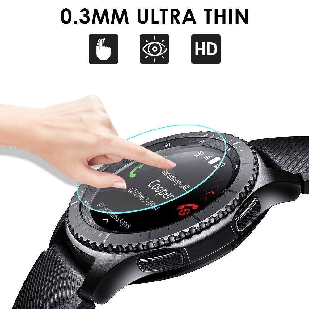Galaxy watch 46mm For Samsung Gear S3 Frontier Galaxy watch 42mm Gear Sport band Screen Protector 9H 2.5D Tempered S 3 active 2