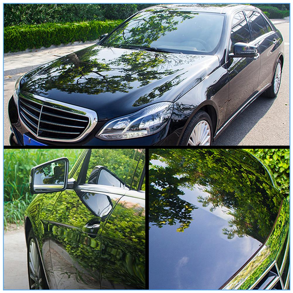 Cire noire dure et brillante pour voiture, ensemble de revêtement de Surface en cristal, Film étanche, cire de polissage pour réparation des rayures