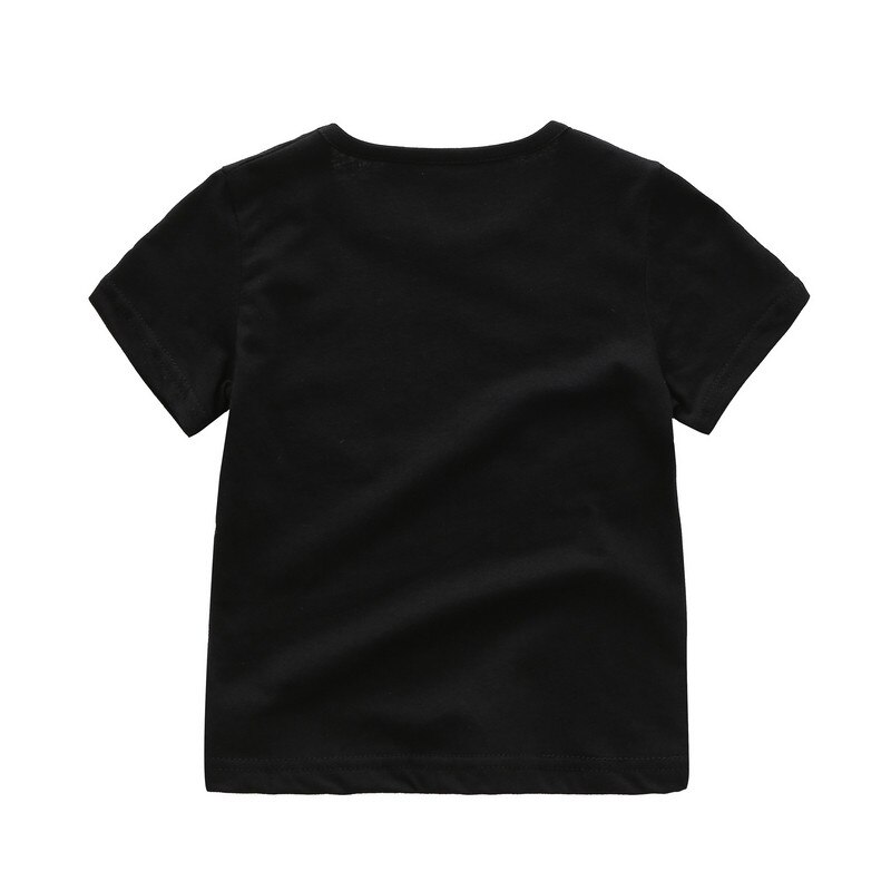 Kinderen Korte Mouw T-shirt Zomer Kleine Jongens Meisjes Lachend Gezicht Patroon Ronde Kraag Top Kids Casual Kleding