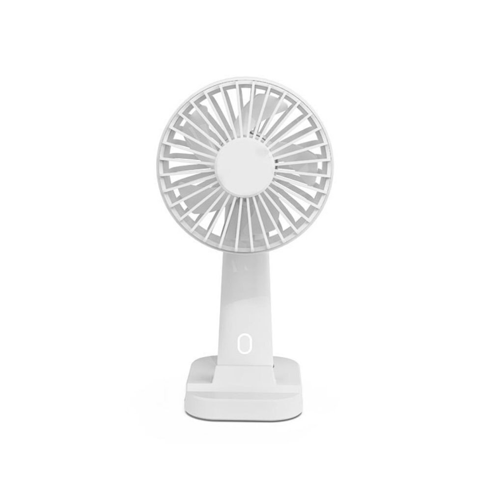 Handheld Usb Charging Multi-angle Free Adjustment Fan Portable Small Fan With Mobile Phone Stand Function