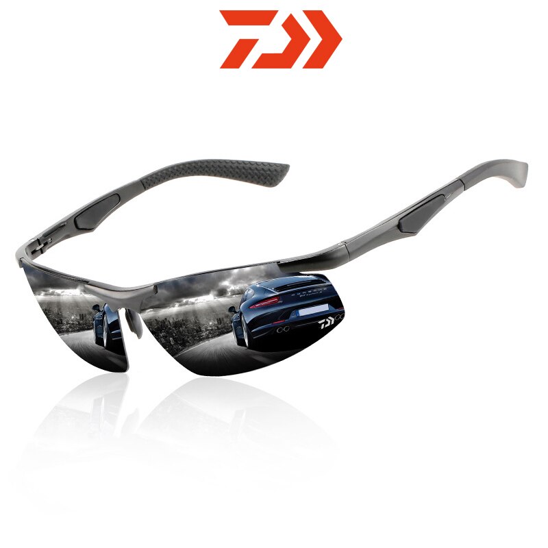 Daiwa Retro Zonnebril Vissen Gepolariseerde Zonnebril Stijl Uv Bescherming Zonnebril Outdoor Sport Fietsen Zonnebril