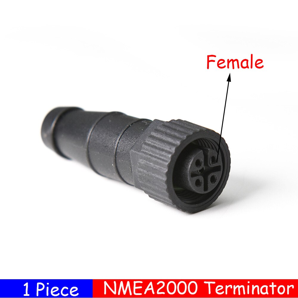 CX5105 NMEA 2000 Terminator Male And Female #010-11081-00 NMEA2000 Resistance Terminating Resistor Converter Terminator: 1pcsfemale