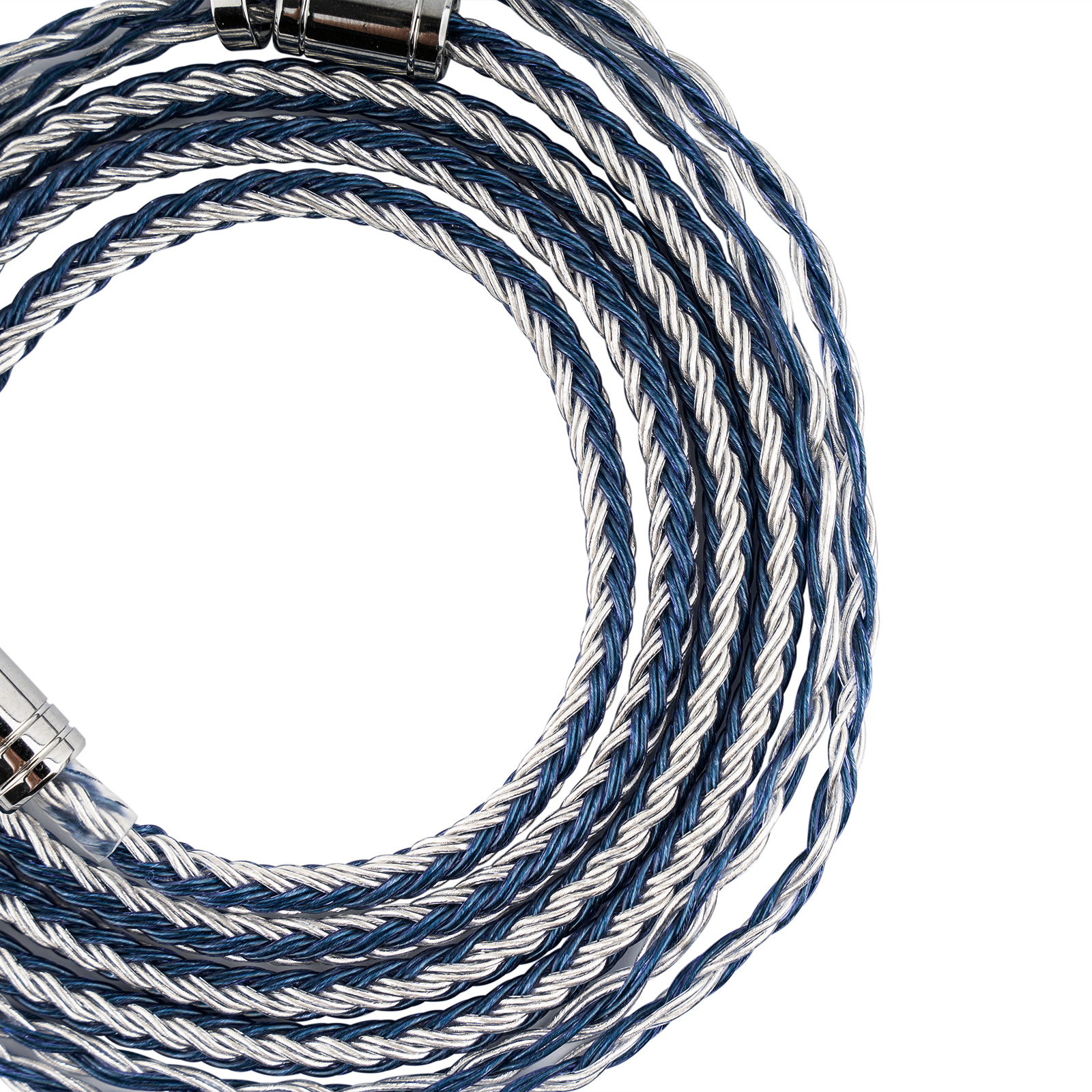 Tripowin C-01 IEM Cable 16 Core Hybrid Copper-Silver Earphone Cable OFC and Silver-Plated Copper HiFi Replacement Cable