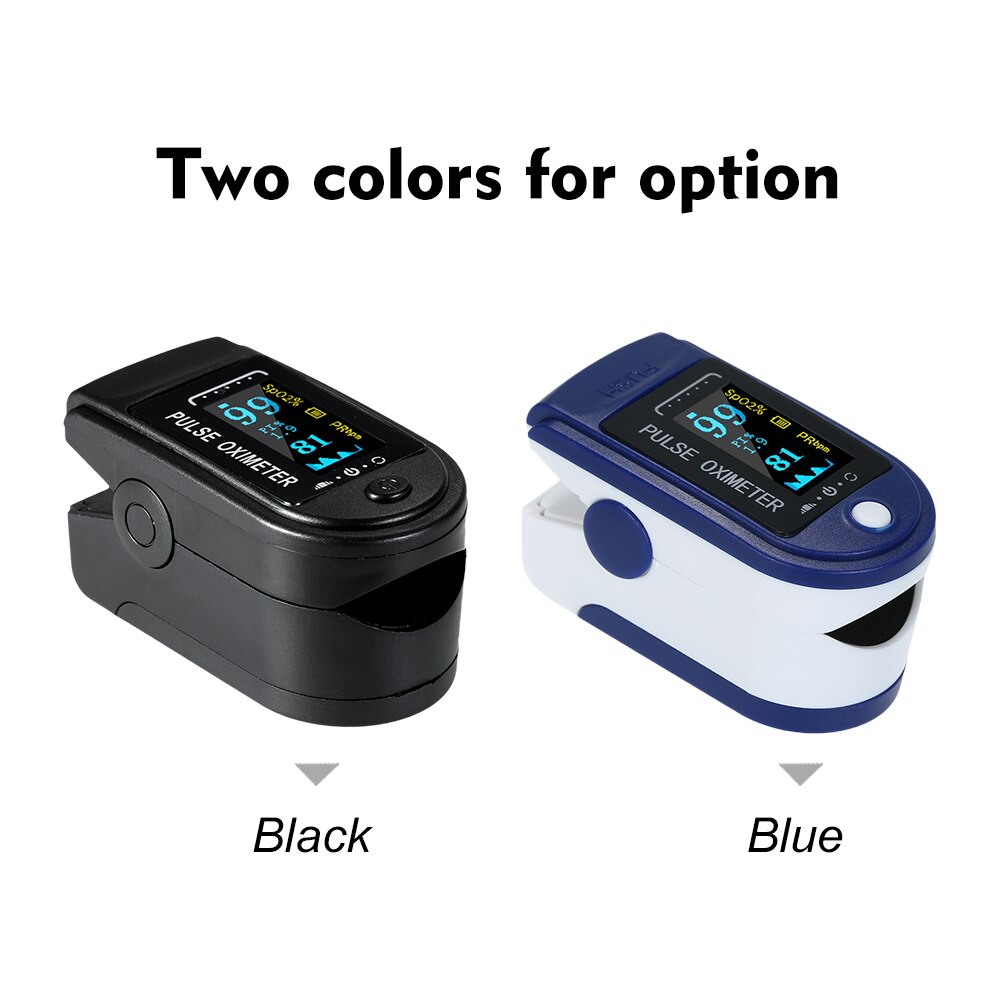 Professionele Vinger Oximeter Vingertop Pulsoximeter Pulsoximeter Bloeddrukmeter Pulse Hartslagmeter