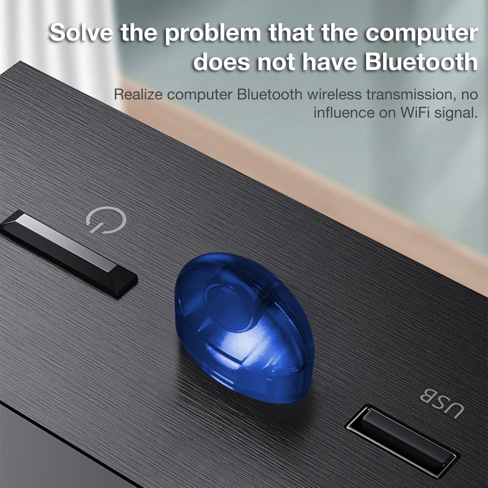Wireless USB Bluetooth 5.0 Adapter for PC Computer Speaker Mouse Bluetooth Dongle Music Audio Receiver Transmitter