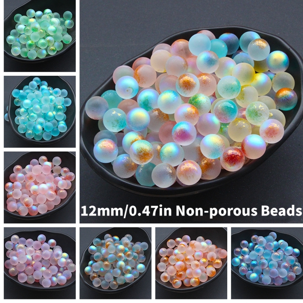 10pcs Glass Marbles With Starry Speckles, Fun Marble Games Accessories, Decoration For Aquarium, Yard, Bonsai, Pathway