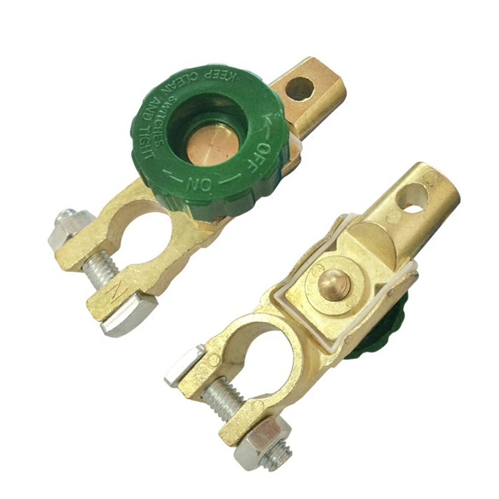 17mm Car Motorcycle Battery Terminal Link Quick Cut-off Switch Rotary Disconnect Isolator Car Truck Auto Vehicle Parts