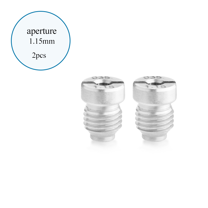 pulverizador de espuma para coche cañon de espuma pulverizador agua Pulverizador de núcleo de acero inoxidable para lavadora de alta presión, boquilla de orificio, lanza de espuma, accesorios de lavado de automóviles: Blanco
