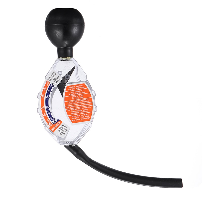 Comprobador de refrigerante para coche, herramienta anticongelante de etilenglicol, comprobador de refrigerante, herramienta de verificación de medida anticongelante, 1 unidad