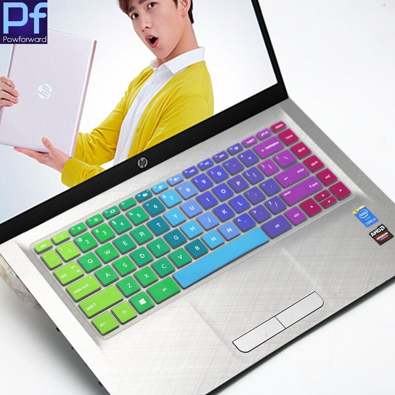 14 cal osłona na klawiaturę laptopa Protector dla HP Pavilion 14-bf148tx 14-bf140tx 14-bf104tx 14-bf103tx 14-bf102tx 14-bf100tx: rainbow