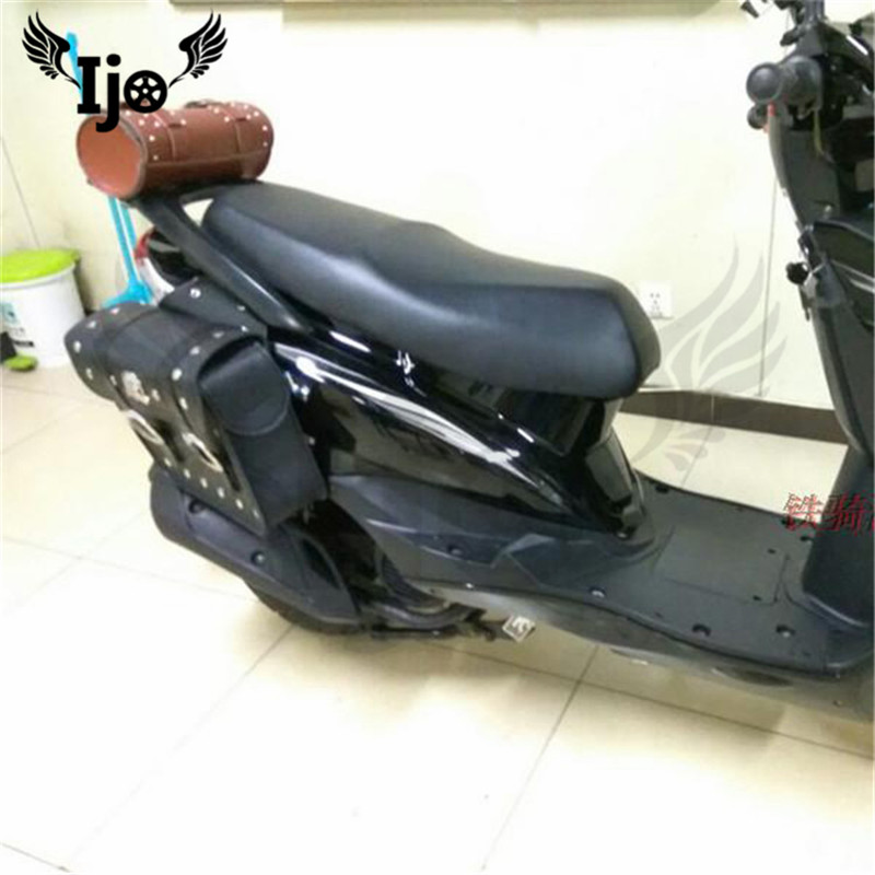 Bauletto moto bolso mochila moto depósito bolsa para Vespa harley softail sportster alforjas párr moto casco de moto rcycle bolsa