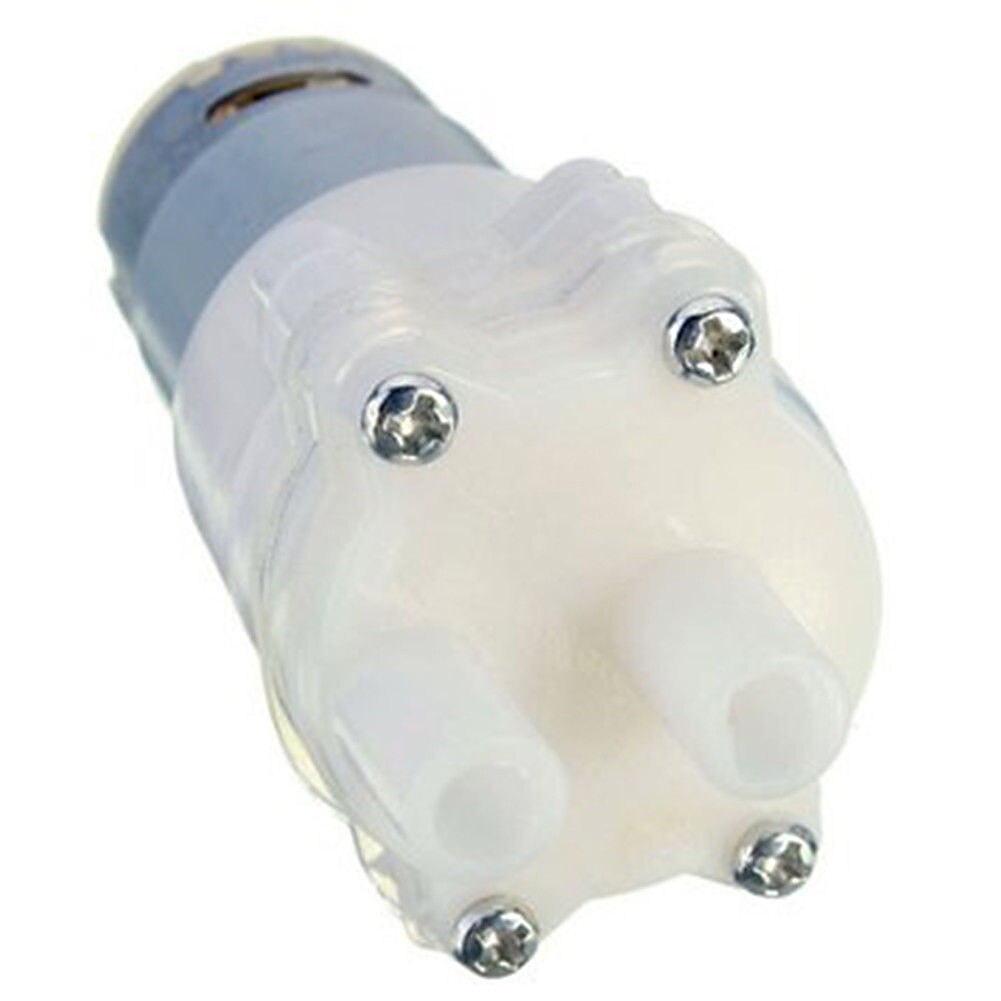 12V R385 Pond Mini Fountain Air Pump DC Water Oxygen Motor Diaphragm Fish Tank Aquarium Pump