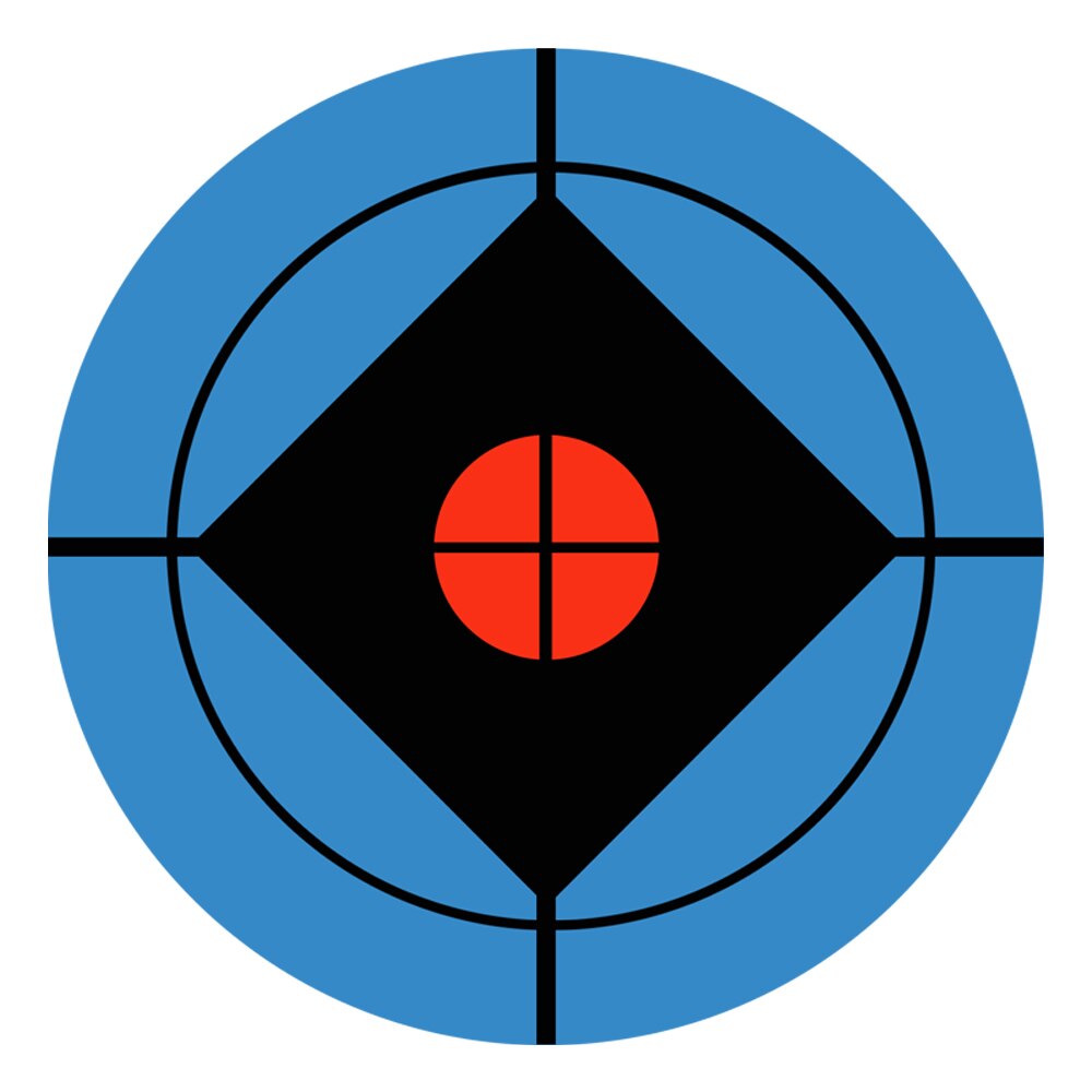 250pcs/Roll Shooting 3 Inch Adhesive Shooting Targets Splatter Reactive Stickers Flowering Splash Aim for Shooting Trainning