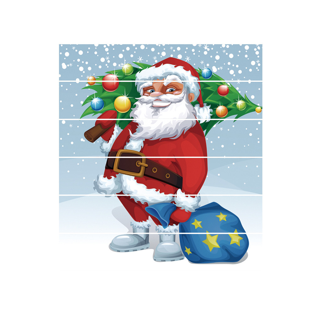 productos populares Navidad 3D simulación escalera pegatina impermeable pared pegatina DIY decoración del hogar herramienta de H