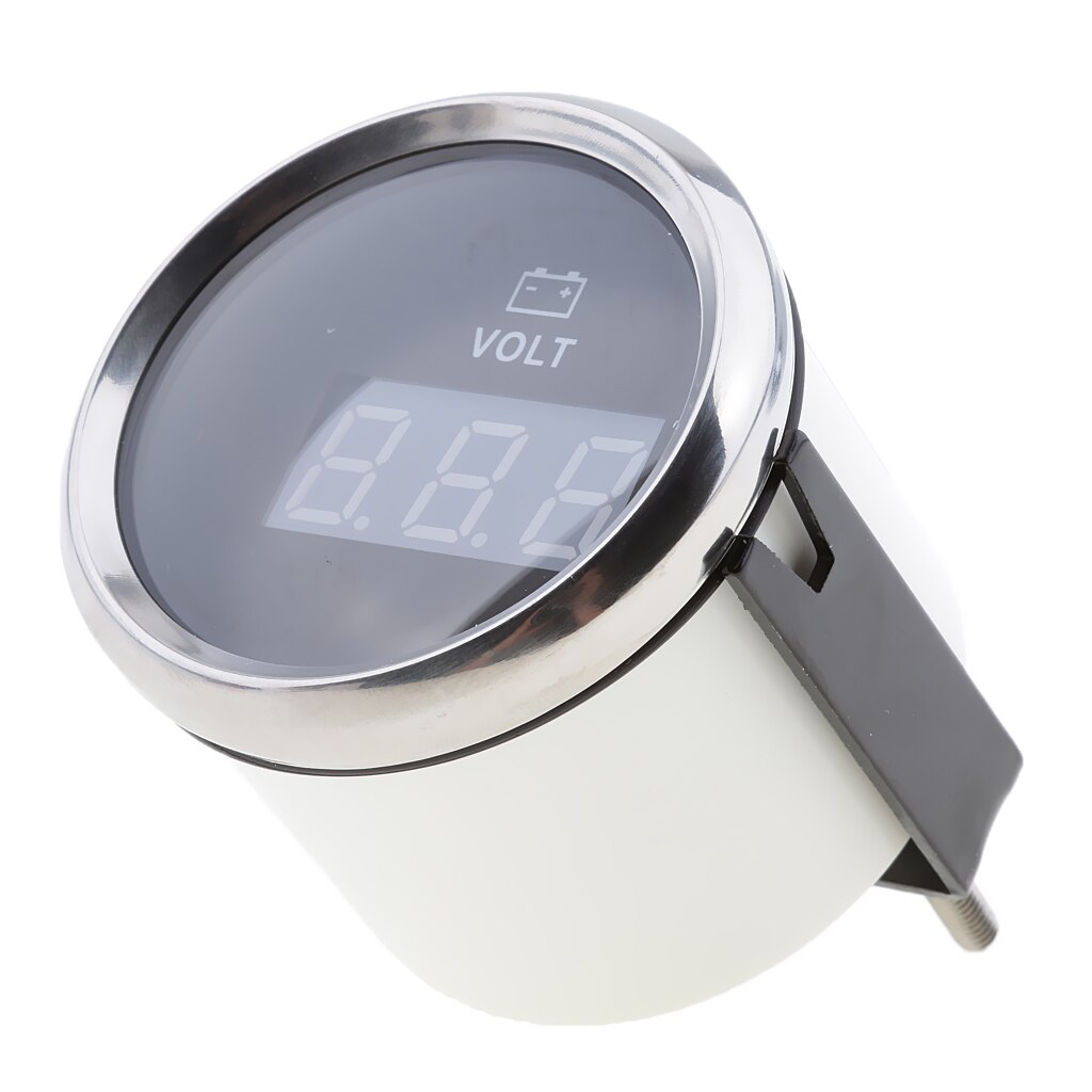 1 Piece Digital LED Voltmeter Gauge Autometer Digital Electronic Voltmeter Volt Meter