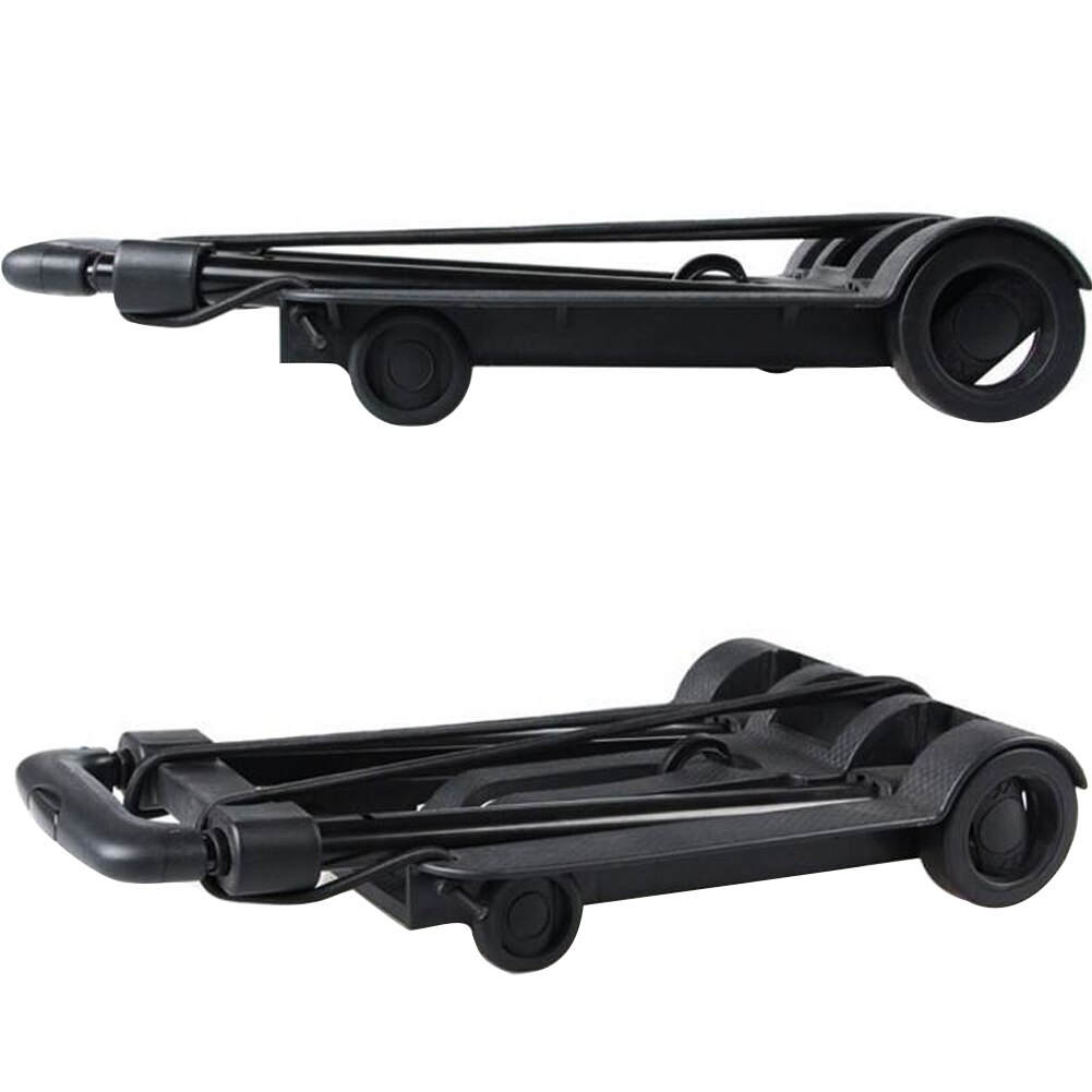 Carrinho de bagagem portátil do carro da liga de alumínio do reboque do curso dobrável carrinho de bagagem do agregado familiar carrinho de compras do carro