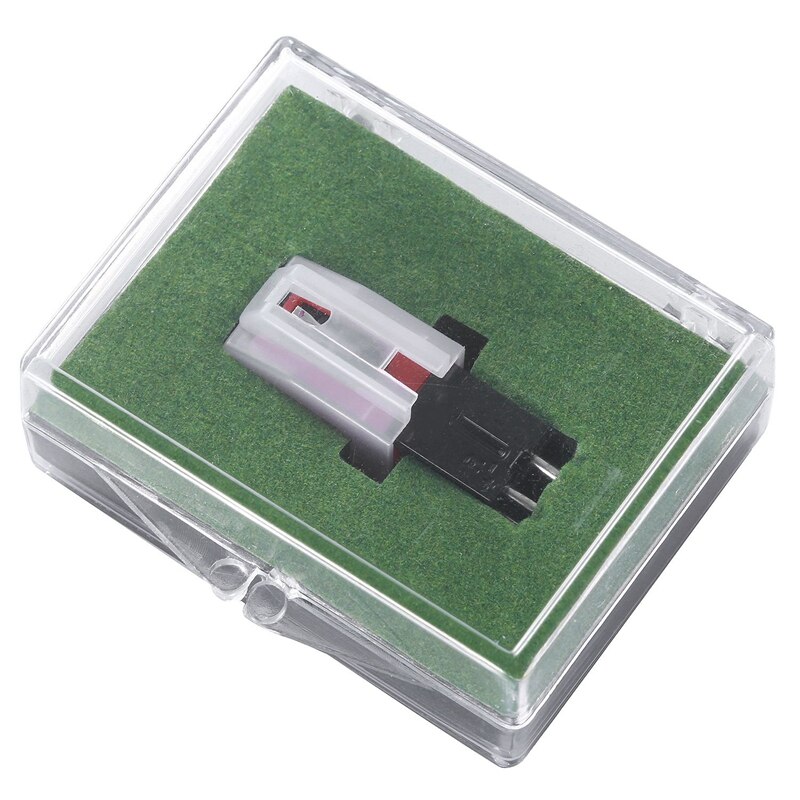 -2 stk platespiller stylus nål tilbehør for lp vinyl spiller fonograf grammofon platespiller stylus nål