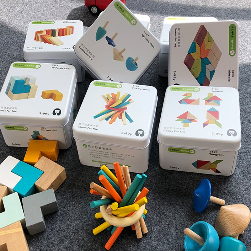 Traval Game Early Learning Education Intelligence Building Block Disassembly Toys Children Cognitive Interactive Game Toys