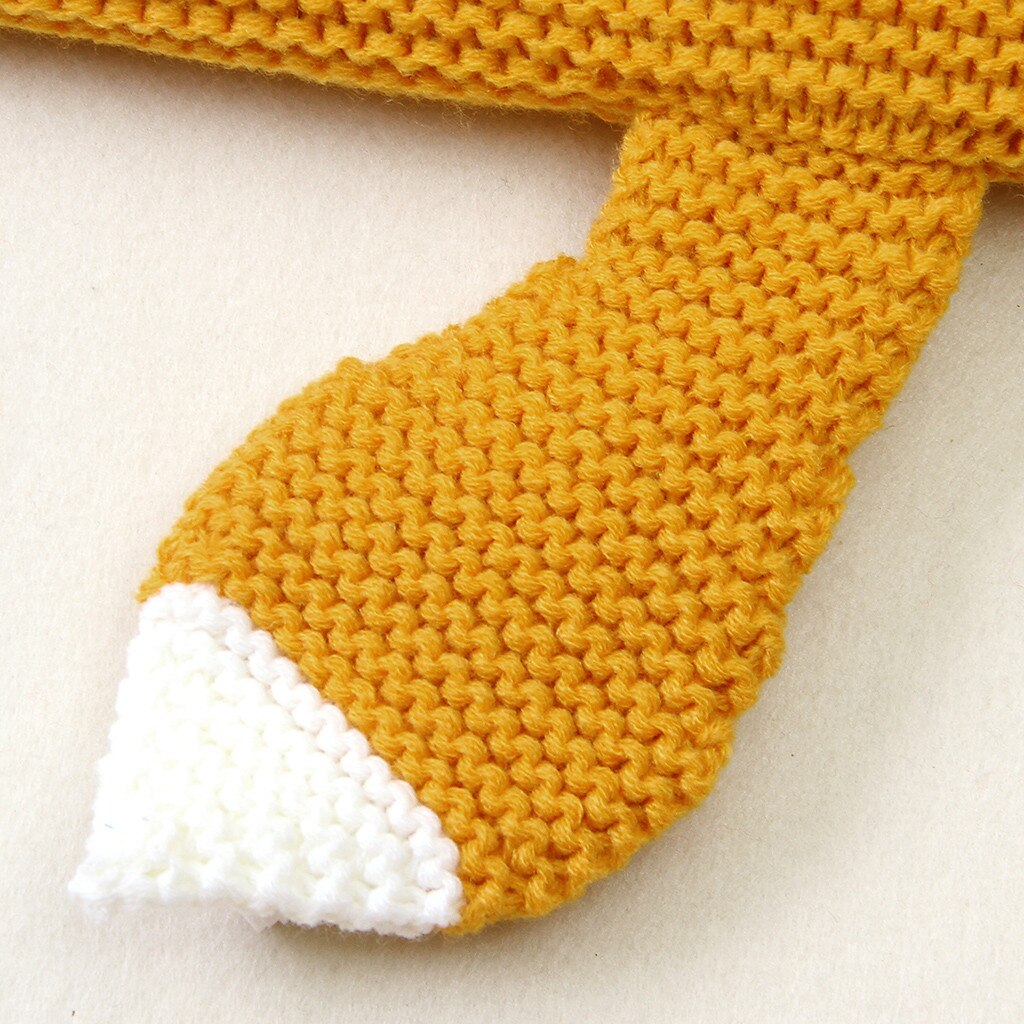 Kniting Receiving Blankets for Newborn Baby Cartoon Rabbit Ear Infant Baby Button Knitted Winter Sleeping Blanket