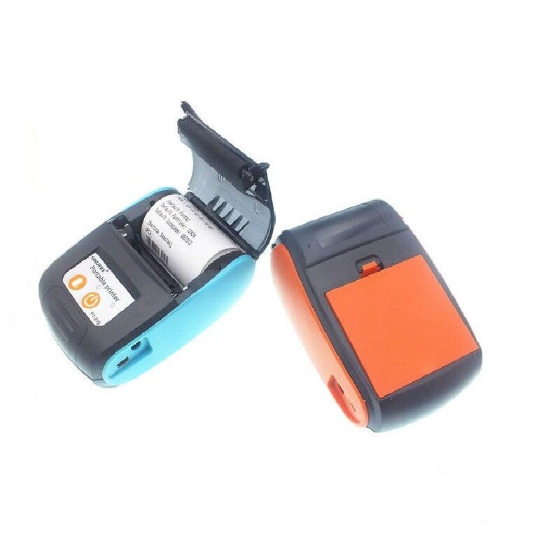 58Mm Mini Portable Thermische Printer Bluetooth Draadloze Ticket Printers Bill Machine Voor Android Ios Venster PT210