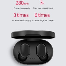 A6s TWS Bluetooth 5.0 Wireless Earphones Headsets Earbuds With Charge Box For IPhone Xiaomi Huawei PK i7s i11 i12 i20 i60
