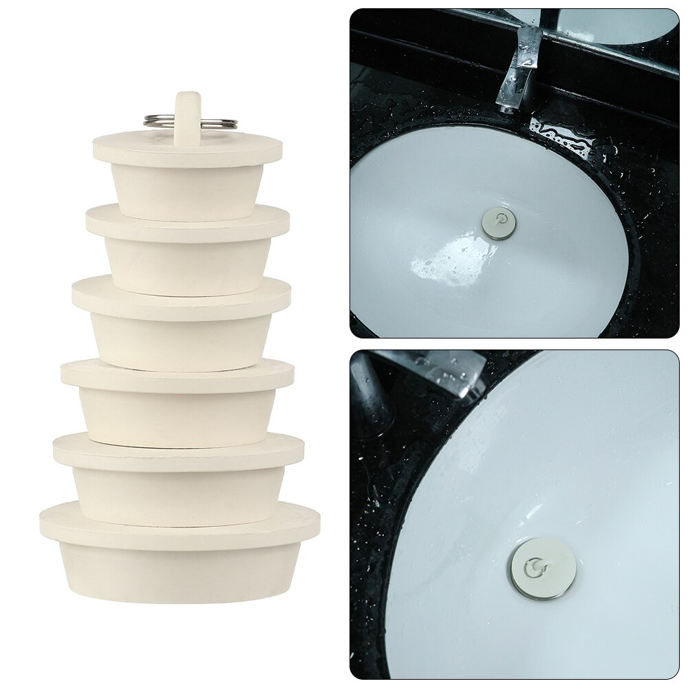 Ronde Bad Drainage Stopper Siliconen Afvoerputje Plug Rubber Keuken Bad Riool Putdeksel Sink Plug Badkamer Benodigdheden