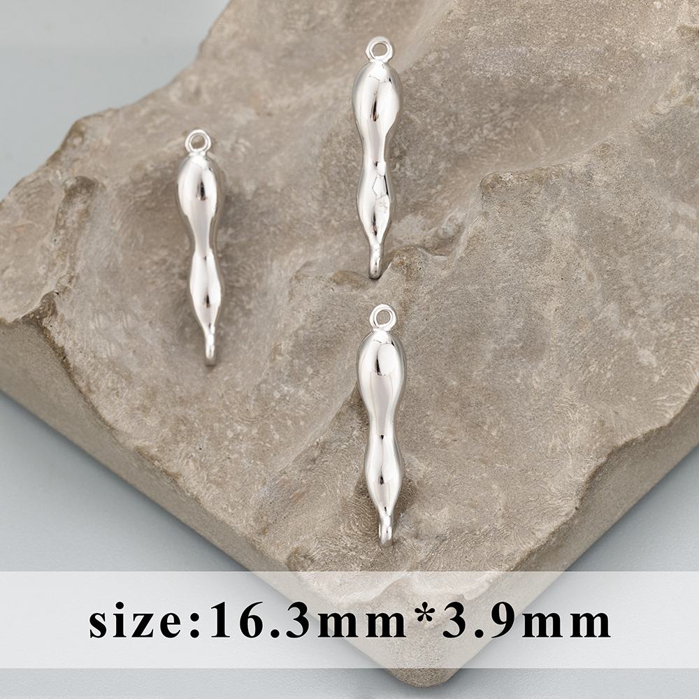 GUFEATHER MD69,jewelry accessories,18k gold rhodium plated,copper,nickel free,jewelry making,charms,diy pendants,6pcs/lot: black