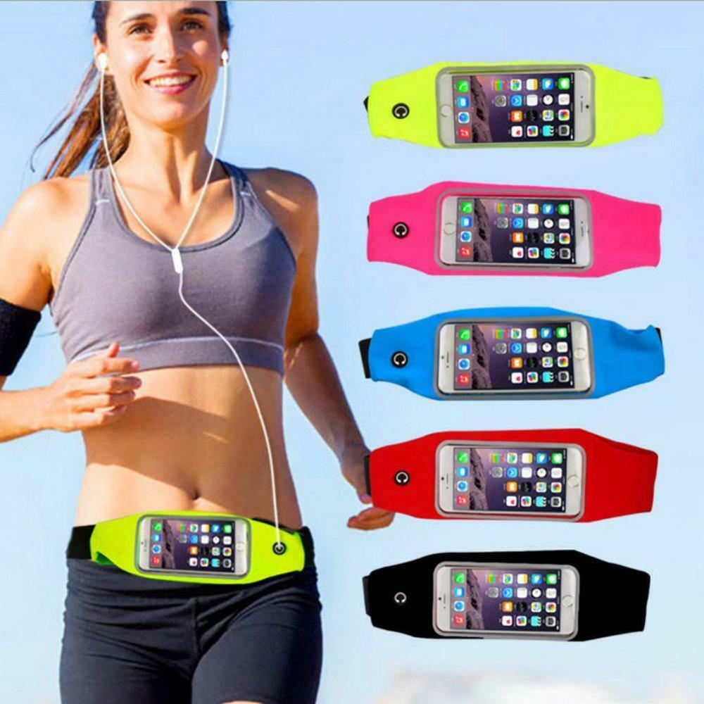 Lyball Running Heuptas Pocket Outdoor Sport Bag Belt Pack Telefoon Case Cover Voor Iphone 8 7 6 5 S se 5 Samsung S6 Smartphne 5"