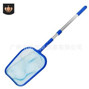 SWIMMING POOL NET LEAF SKIMMER WITH TELESCOPIC POLE INTEX POOLS AND SPAS: With Pole