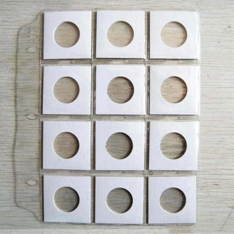 50Pcs Square Cardboard Case Coin Holders Coin Album Collection Stamp Coin Holder Cover 12 Specifications Coin Supplies