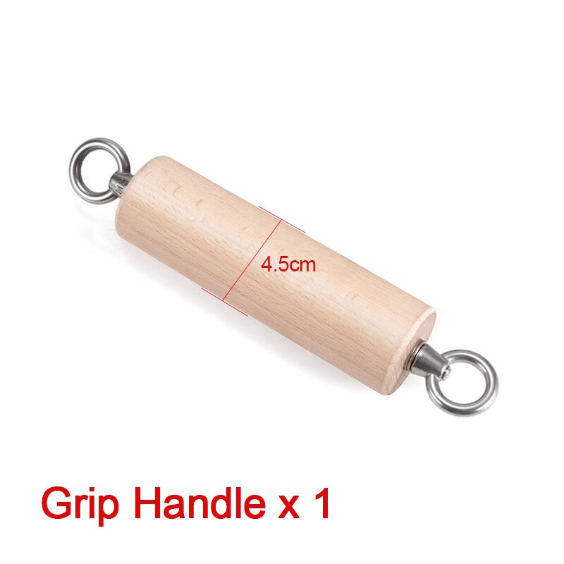 Wooden Pinch Grip Strength Trainer Pull-ups Fitness Hand Fingerboard Training Tools for Outdoor Rock Climbing Body Core Workout: Beige