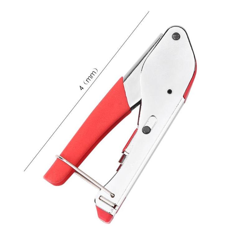 Stripping Terminal Connector Compression Tool For RG6 F Fitting Coaxial Cable Crimper Striper Wire Stripping Pliers Kit