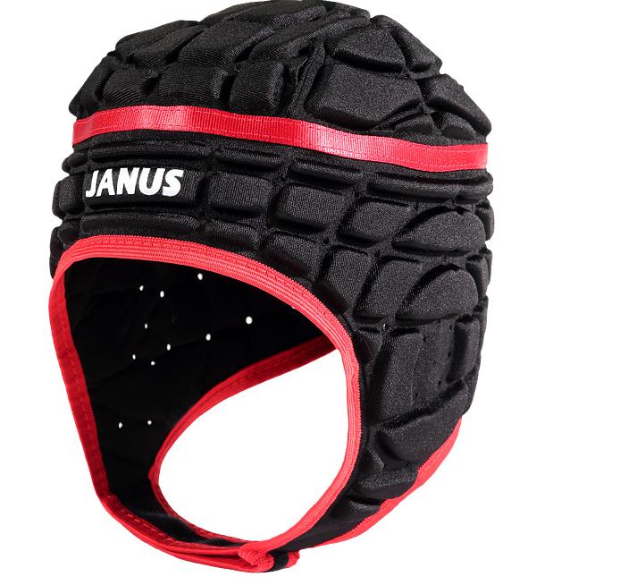 Pressional Mannen Voetbal Doelman Helm Sport Rugby Scrum Cap Hoofdbeschermer Goalie Roller Hoed Hoofd Protector Helm: Geel
