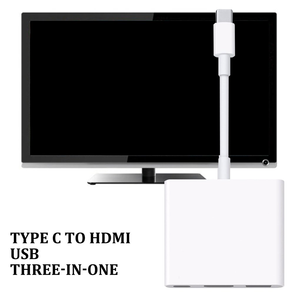 USB Typ C zu HDMI Hub RJ45 Blitz 3 Adapter für MacBook Samsung Dex Galaxis S10/S9 USB-C Konverter Blitz HDMI