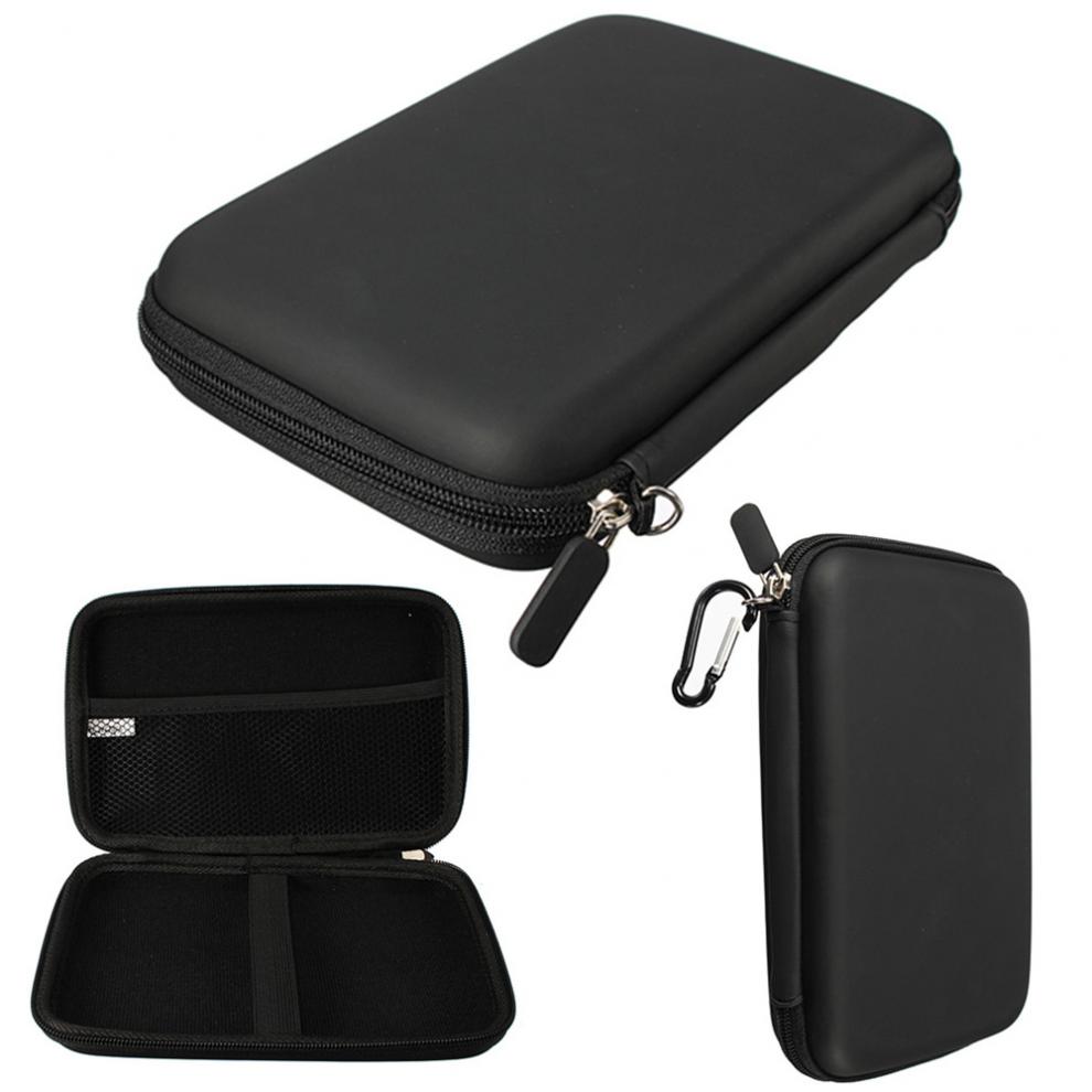 Black Hard Shell Buitenste Carry Case Bag Voor 7 Inch Gps Navigatie Beschermende Pouch Carrying Cover