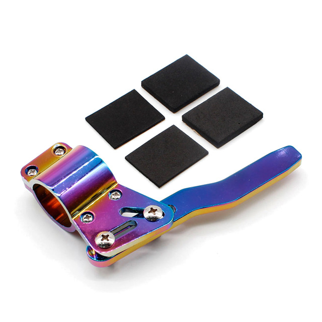 Jdm universell aluminium bil styling justering ratt sving stang forlengelse blinklys spak posisjon opp sett: Neo krom