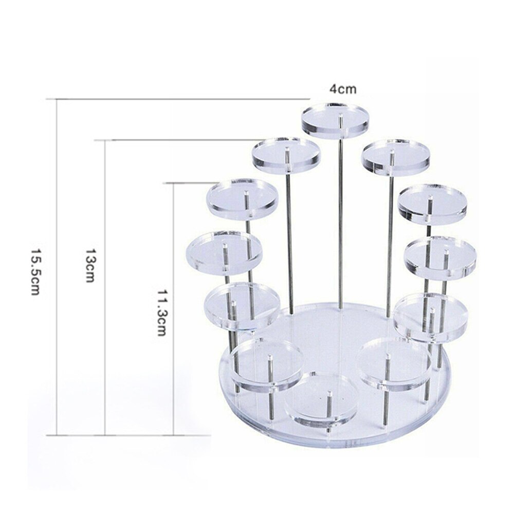 Food Cupcake For Cake Ring Jewelry Dessert Rack Party Tool Acrylic Display Stand Supplies