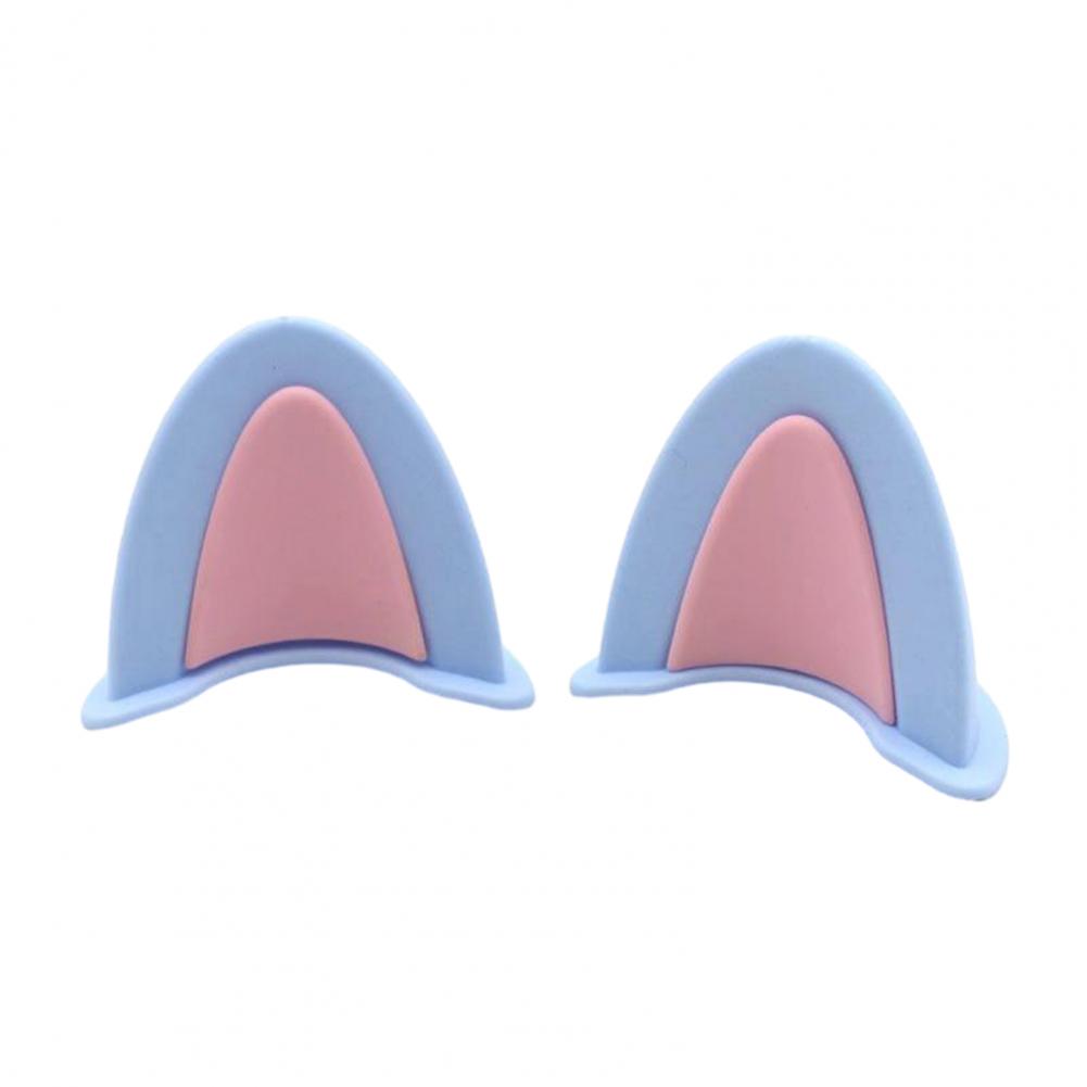 Leuke helmaccessoires Schattige motorhelmoren Decoraties Levendige kleuren Compact Eenvoudig te installeren voor helmen: Blauw