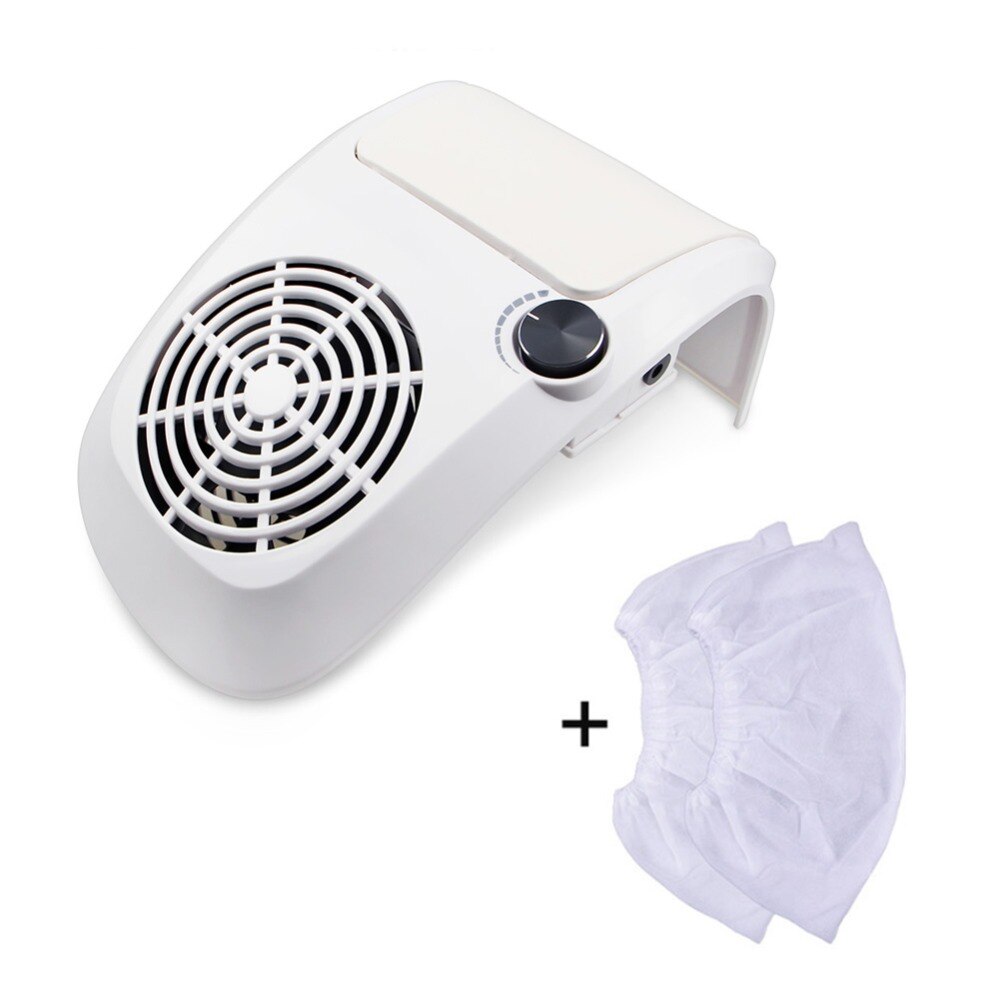 2-IN-1 80W Nail Lamp & Nail Dust Vacuum Cleaner Manicure with Two Powerful Fan 36 LEDs Nail Dryer Vacuum Cleaner Manicure Tools: B