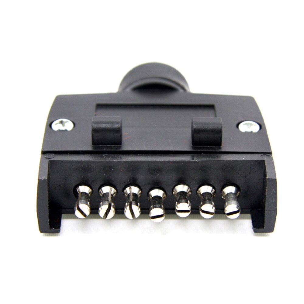 Tirol  t21228a 7- -polet flad trailerstik lysstik 12v 7- vejs han trailer adapter campingvogn rv båd lastbil