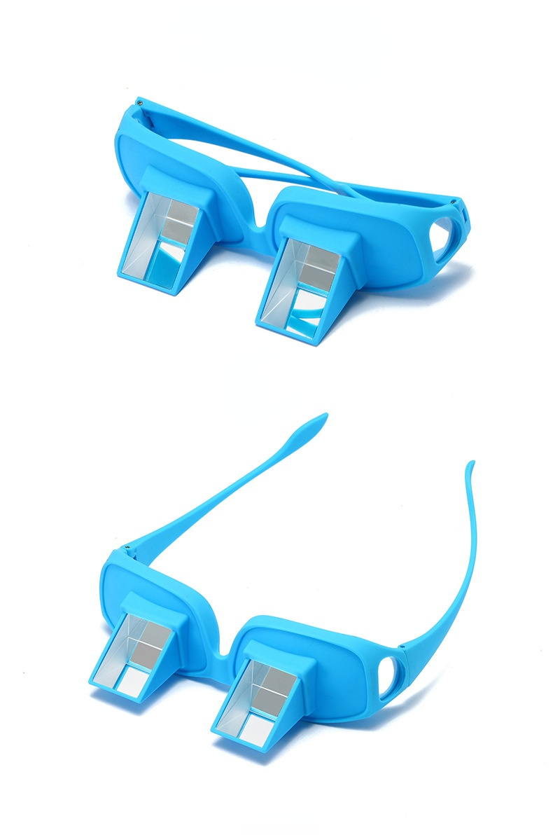 Outdoor Prisma Spektakel Refractieve Goggles Bril Belay Bril Voor Klimmen Wandelen Reizen Brillen: sky blue-L