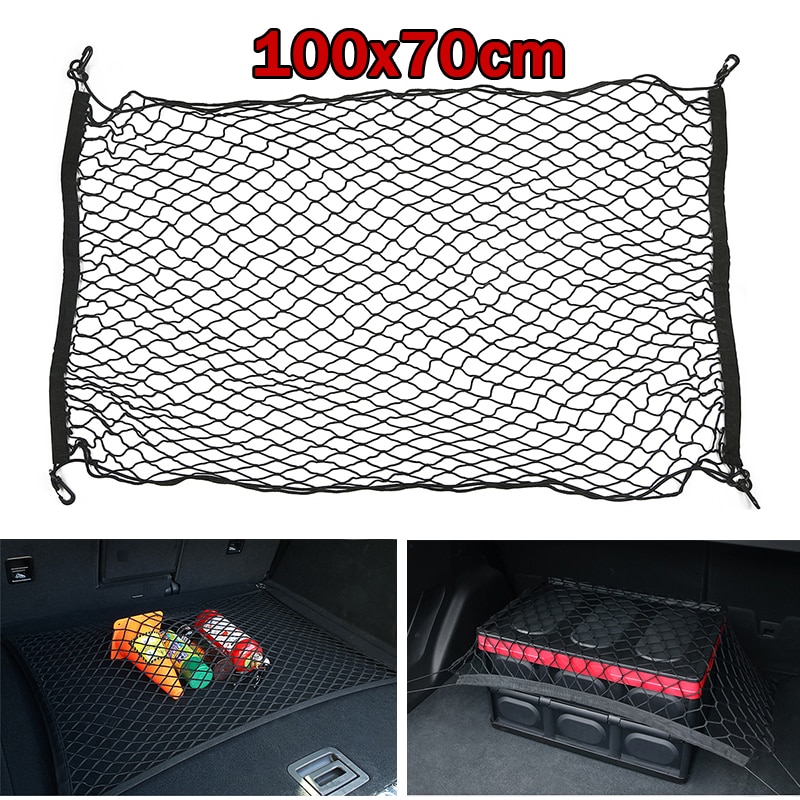 100 x 70cm bil bagasjerom mesh nett bagasje bagasjerom til  a4 b5 b6 b8 a6 c5 c6 a3 a5 q3 q5 q7 e46 e39 e90 e36 e60 e34 e30 f30 f10