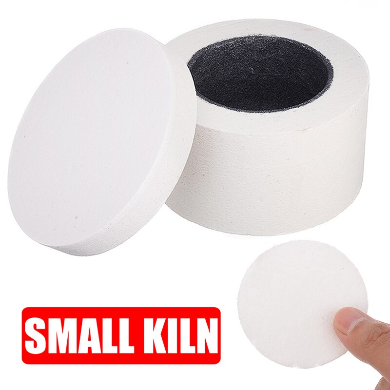Petit four à micro-ondes en fibre de céramique, 1 pièce, pour la fabrication de verre, fournitures de fusion, outil , outil d'artisanat en céramique