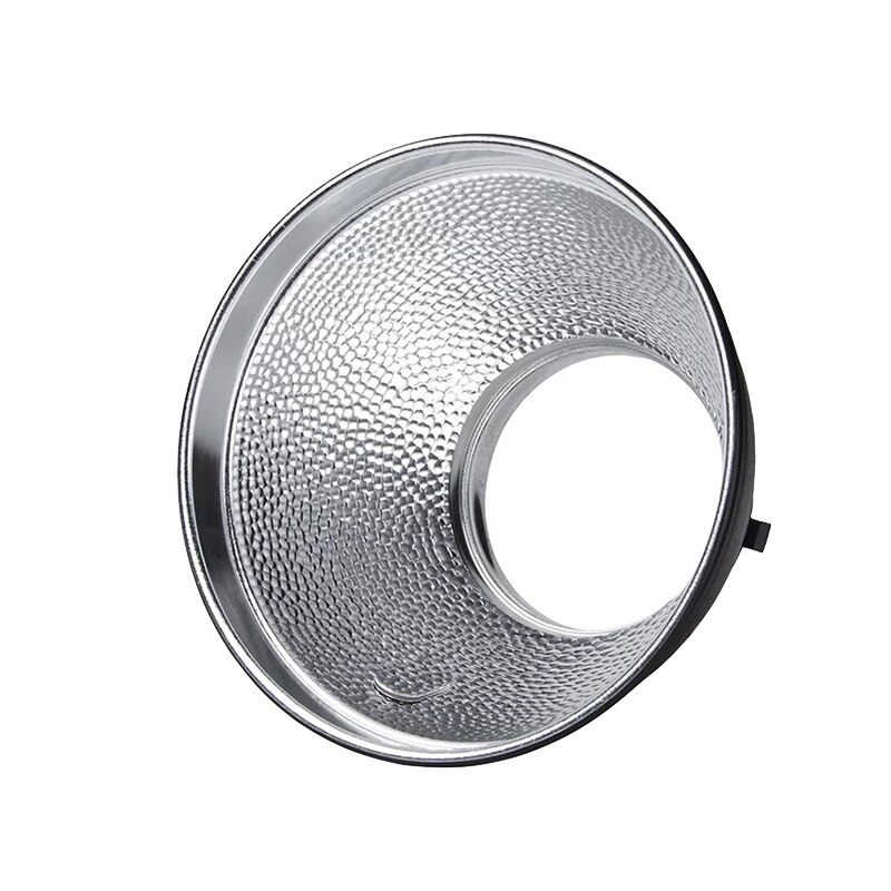 NiceFoto 55 Degree Standard Reflector Lamp Shade Dish for Bowens Mount Studio Strobe Flash Light Speedlite