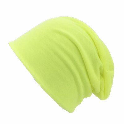 Frühling Frauen Männer unisex Gestrickte Winter Kappe lässig Mützen Einfarbig Hüfte-hüpfen schnappen schlapp Skullies Motorhaube Mütze Hütte gorro: hell Grün