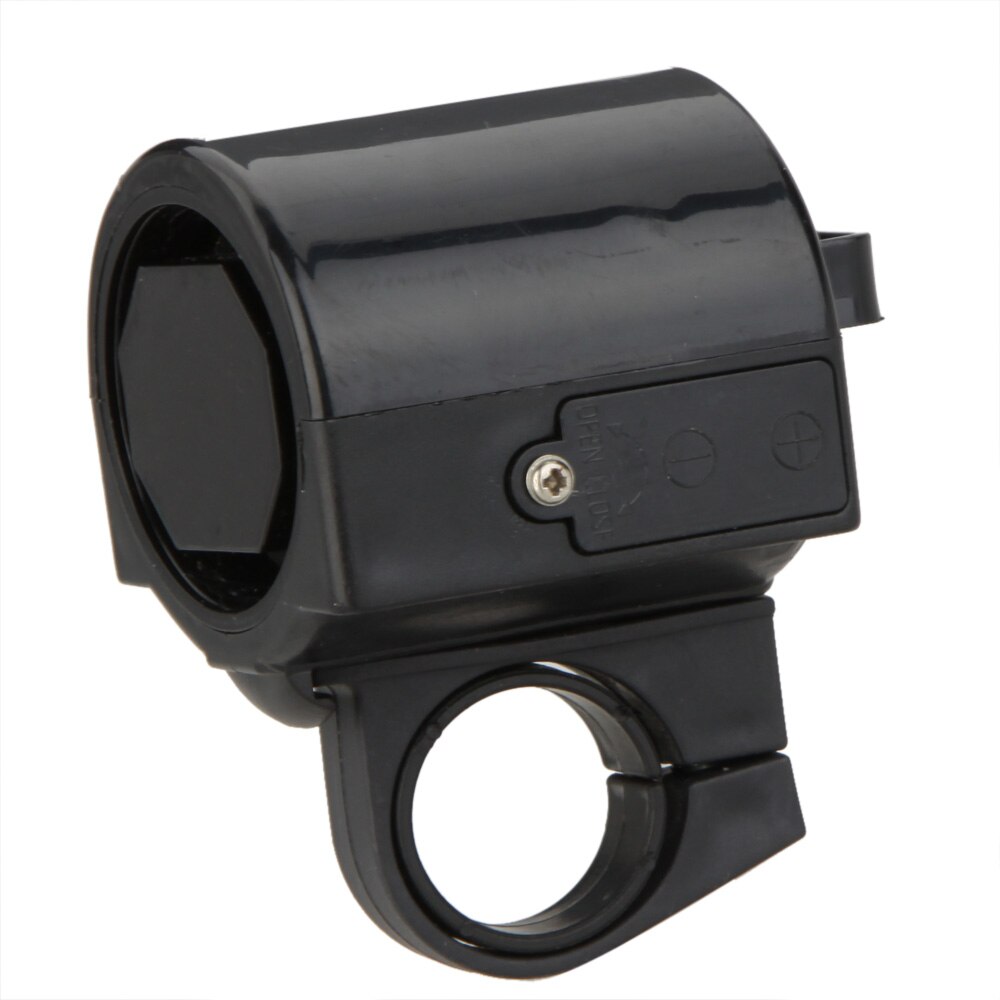 Cyrusher Bicycle Riding Electronic Bell Road Bike Color Electric Horn Electric Bell Safety Riding Alarm Rainproof: 014040-Black