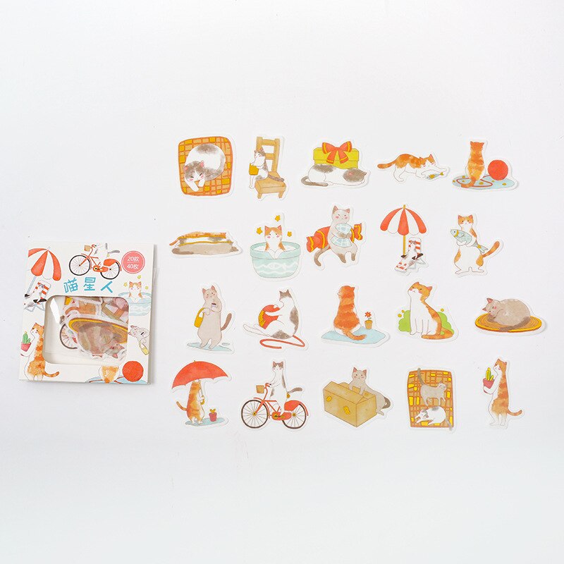 Eating Snacks Series Cute Sticker Custom Stickers Diary Stationary Flakes Scrapbook DIY Decorative Label flower Stickers set: 10