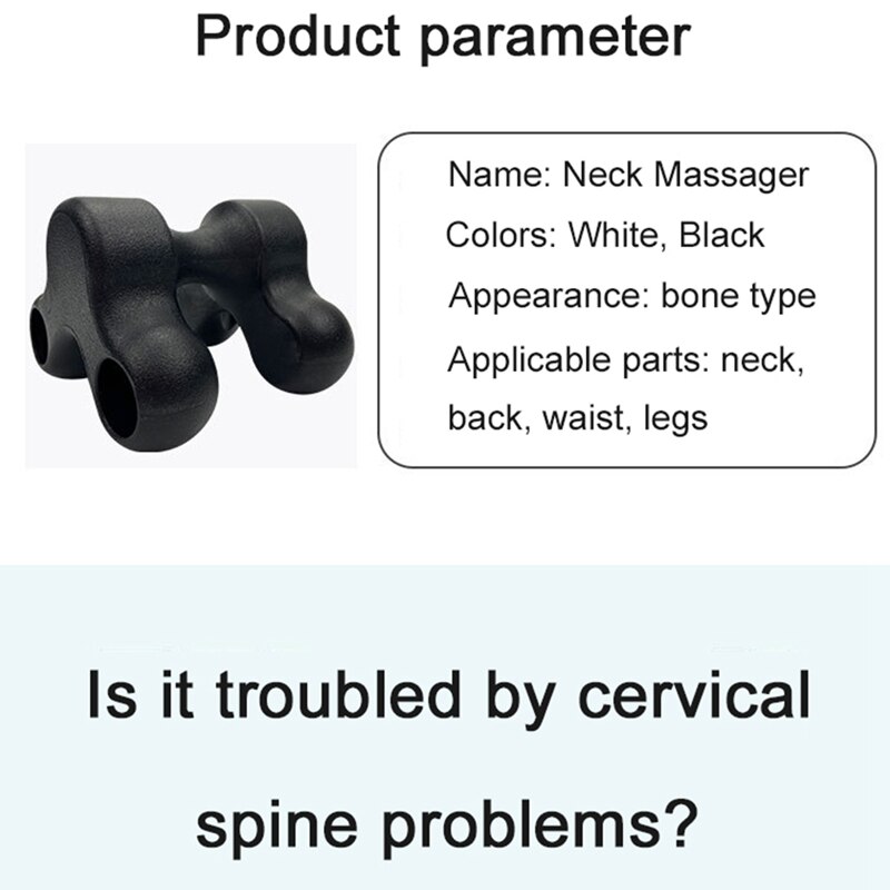 Neck And Shoulder Pain Relieve Pain Spine Pillow Neck Stretcher Full Body Massage Neck Bone Stretcher Massage