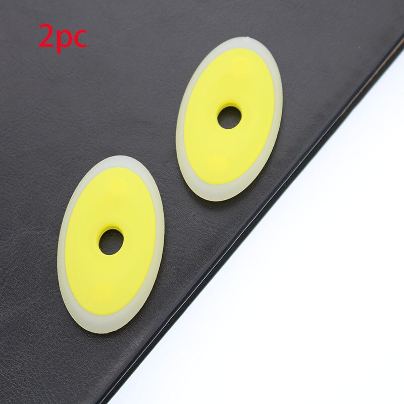 2Pc Neutrale Uitwisbare Pen Speciale Rubber Leuke Cartoon Ovale Gum Kinderen Studenten Briefpapier School Kantoorbenodigdheden: yellow
